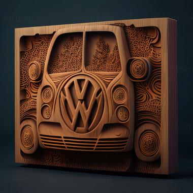 3D модель Volkswagen Golf VIII (STL)